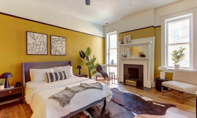 Old West Broad Neighborhood Apartment | Carolina Gold @ The Huntingdon Lofts Collection
