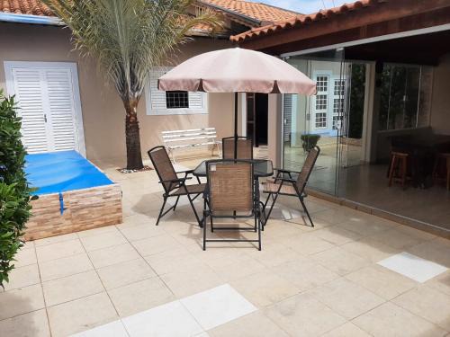 Brotas House | Casa agradável com área externa e piscina