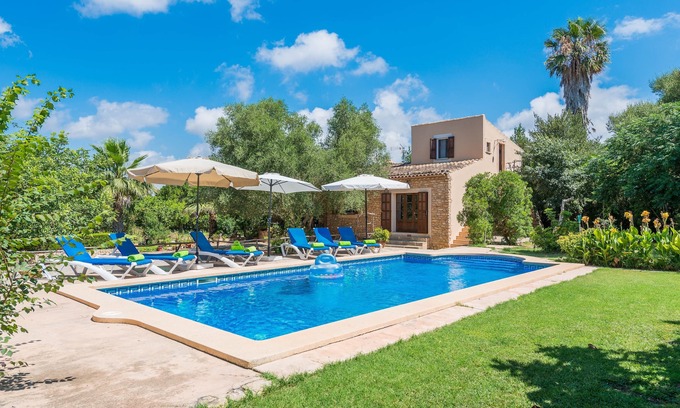Manacor Villa | CASA ALBA - Villa with private pool in Manacor. Free WiFi