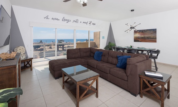 Las Conchas Condo | Casa Alexiu N104! An exquisite top floor ocean view residence in Puerto Peñasco!
