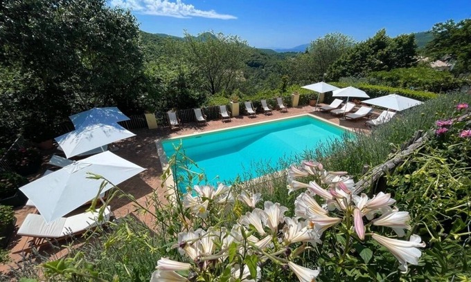 Spoleto House | Casa Aristo! Live like an Italian aristocrat! On a country estate. Slps 10