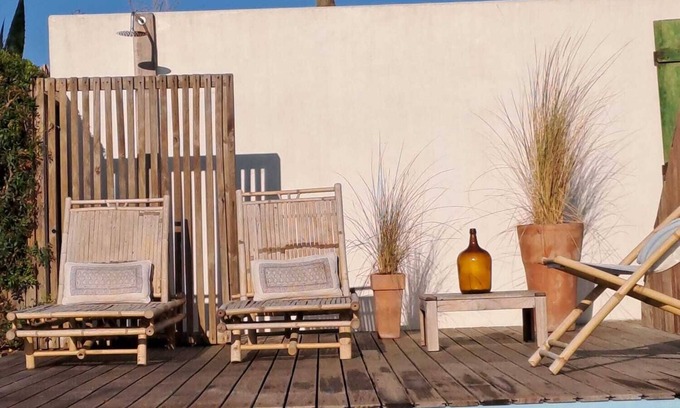 Carvalhal Apartment | Casa Atlântico - Apartment: Hot water swimming pool.