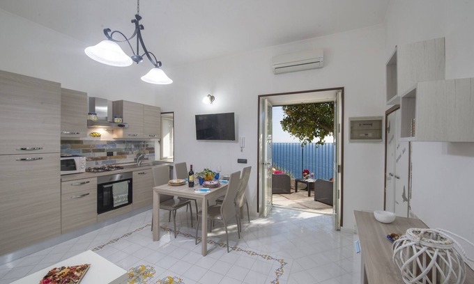 Praiano Ski Chalet | Casa Cetrangolo - Panoramic house a few steps from the sea