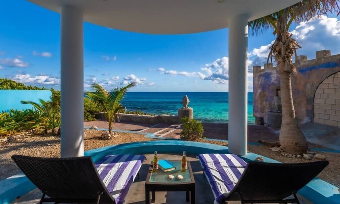 Isla Mujeres House | Casa Cielo, 2 BR Oceanfront Villa