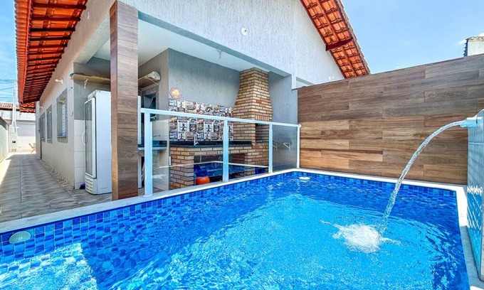 Itanhaem House | Casa com piscina e ótima localização - Itanhaém