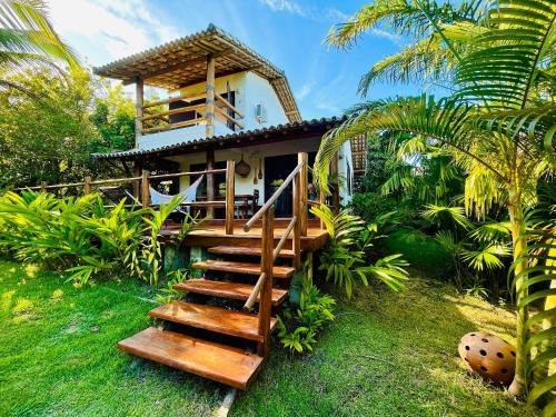 Curuipe House | Casa com piscina e vista para a Praia do Espelho