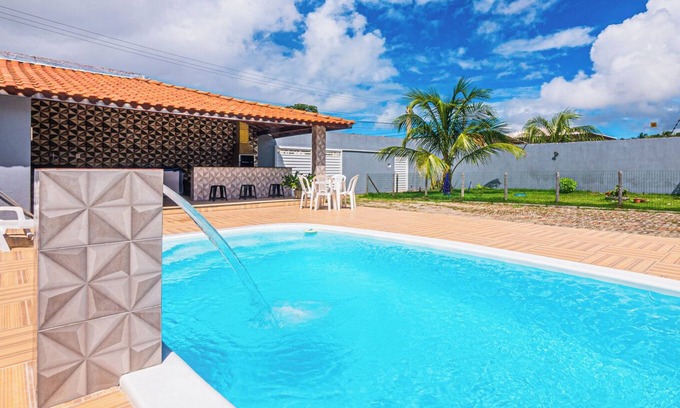 Barra do Jacuipe Ski Chalet | Casa com WiFi, churrasqueira e ótima localização