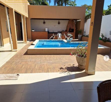 Santa Cruz House | Casa Confortável com Excelente Área de Lazer Em Cuiabá