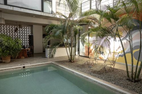 Emiliano Zapata Villa | Casa Diego Unique Ecological/Minimalist House & Inside Pool