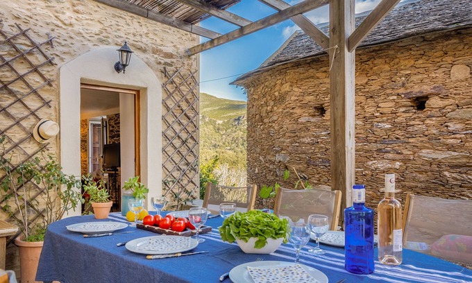 Pietracorbara House | Casa Eleana, charming house with terrace overlooking Orneto Tower (15th century)