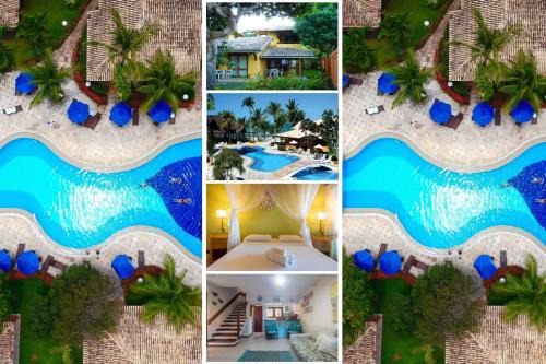 Arraial d'Ajuda House | Casa em Arraial D'ajuda - Praia do Mucugê - Bahia - 40mts da praia - Ar condicionado - Churrasqueira - Smart Tv - Wifi - Piscina - Vaga para carro