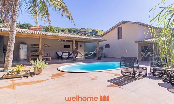Pantanal House | Casa em Paraty com piscina e churrasqueira