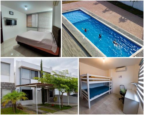 Manta Villa | Casa en Manta con piscina junto a la PLAYA