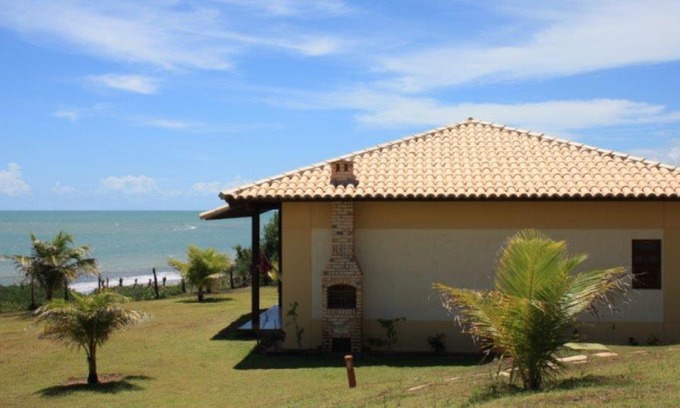 Zumbi House | Casa espetacular em condomínio pé-na-areia, RZ15