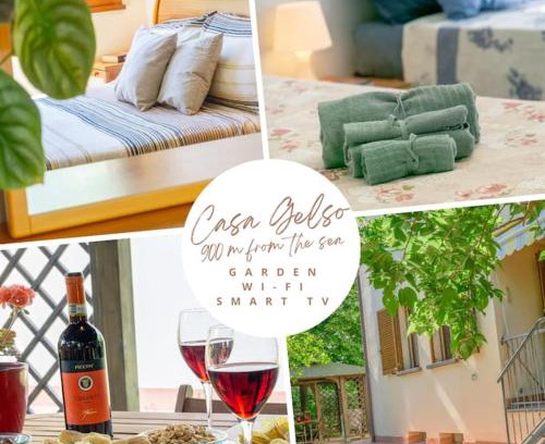 Vada Apartment | Casa Gelso - Garden, Free Wi-Fi, AC, 3 Bedroom