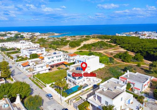 Torre Santa Sabina Apartment | Casa Giulia a 100 metrì da spiaggia solo sabbia