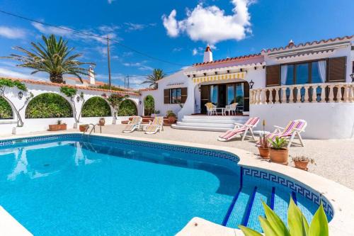Cala en Porter Villa | Casa Honiol, private and spacious villa with sea views