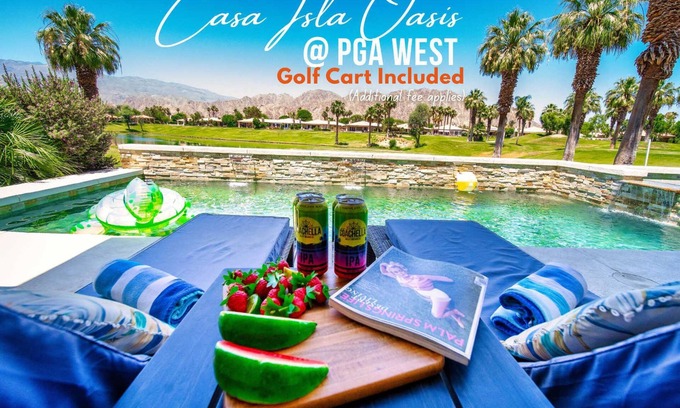 La Quinta Apartment | Casa Isla Oasis PGA West 3BR Golf Cart Pool