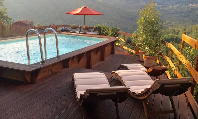 Guzzano-pieve di Controne House | Casa Kennedy, Tuscan Villa with Private Swimming Pool