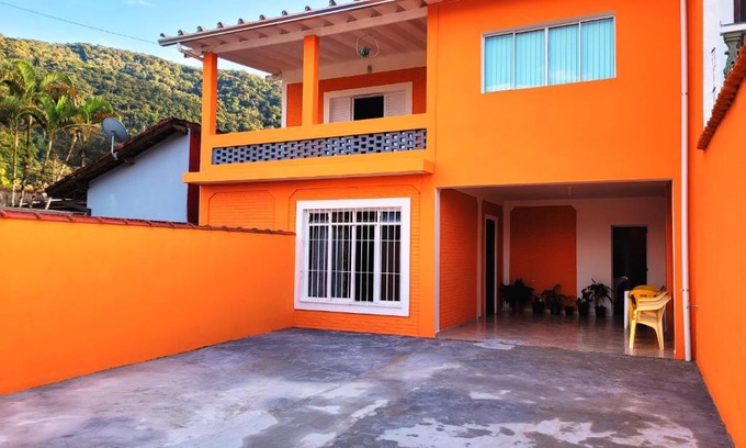 Pereque-Acu House | Casa Laranja Perequê Açu - Ubatuba SP