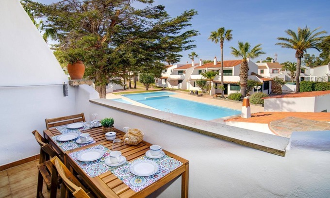 Cala'n Bosch Apartment | Casa Lola Serene and luxurious apartment with balcony