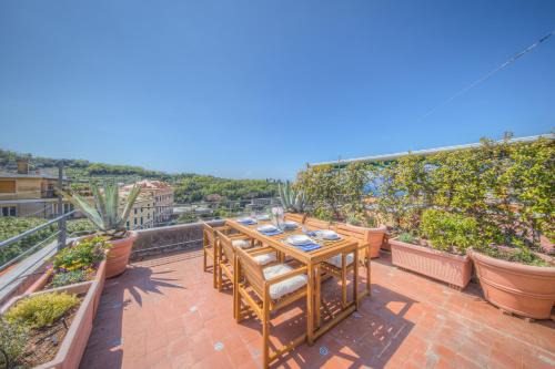 Camogli Apartment | CASA SOLE Terrazza con vista mare, Relax e Wifi
