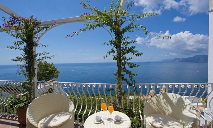 Praiano Ski Chalet | Casa Sunset - Panoramic terrace overlooking Positano and Capri