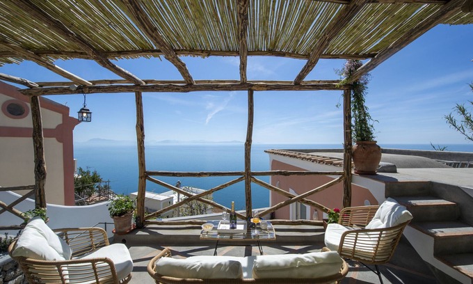 Praiano Ski Chalet | Casa Terry - Lovely apartment with sea view