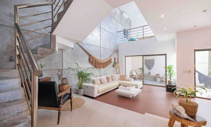 Colonia Andres House | Casa Trendy&chic C/estilo Moderno&privacidad Total