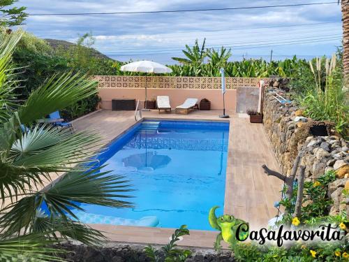 Icod de los Vinos Apartment | Casafavorita - Meer- und Teideblick für Zwei