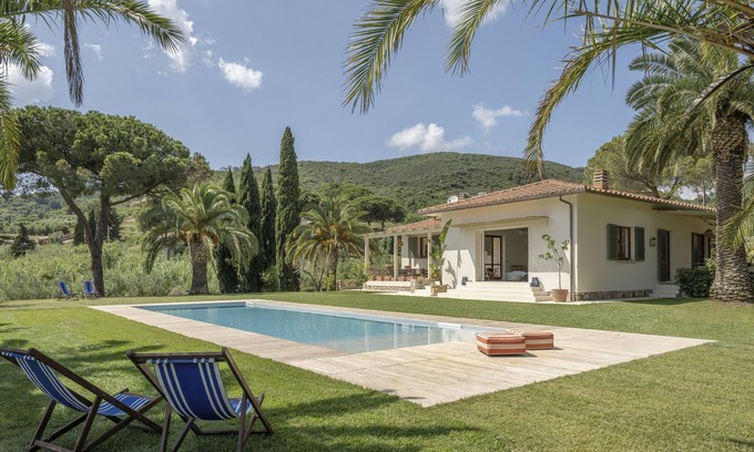 Lacona Villa | Case Elle con piscina