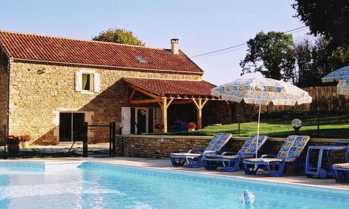 Saint-Pompont House | Castle in Besse with Private Pool