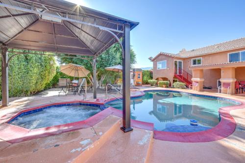 Cathedral City House | Cathedral City Gem with Shared Pool and Fireplace