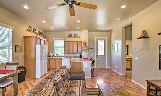 Desert View Village House | Cave Creek Casita w/Fire Pit: 5 Mi to Town & Golf
