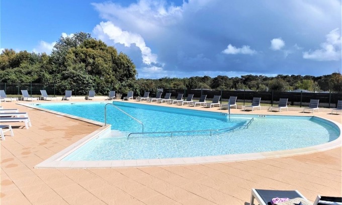 Bourgenay Ski Chalet | Cayola Bay Chalet 309m sea Les Sables d'olonne