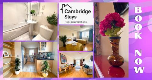 Cambridge Apartment | CB Stays - 2 Bedroom & 2 Toilet Flat - Near Mills Road and Train Station with Parking