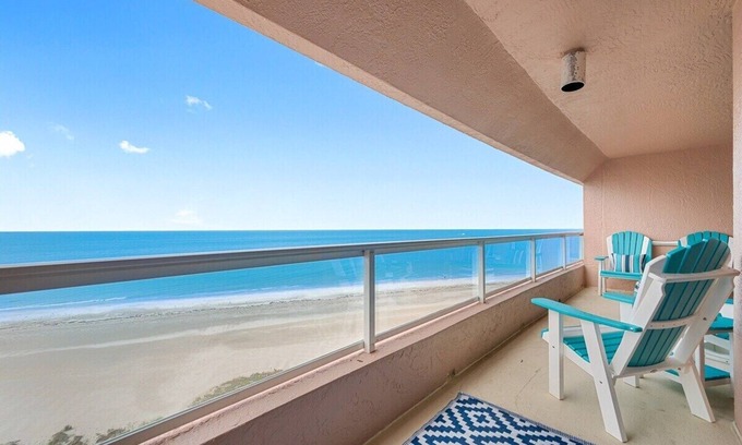 Sand Key Condo | CBC 1-10B –Gulf Front Beauty with pool, hot tub, gym & pickleball!