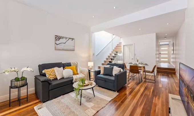 Pyrmont House | CBD Stay｜Walk to Darling Harbour and Fish Market