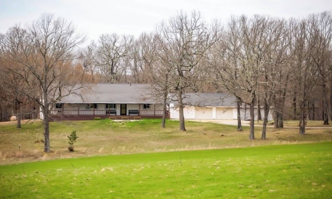 Lenox Cabin | CC Lodge welcomes you with 250 acres of land! Perfect for biking, hunting, etc!