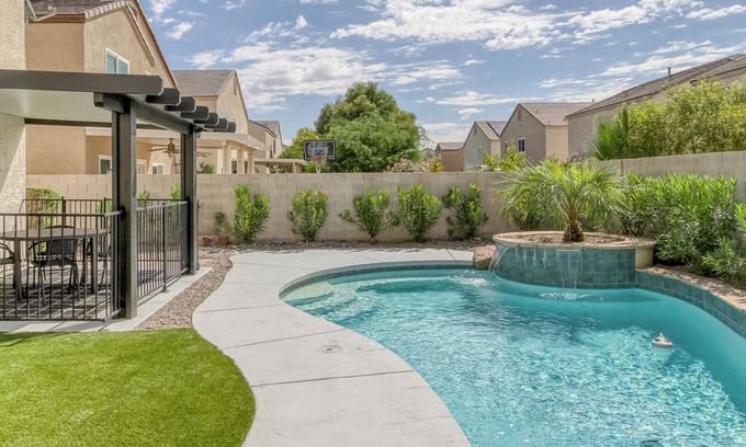Las Vegas House | Centennial Area Private Pool Oasis!n