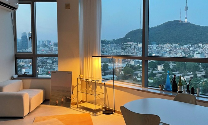 Namyeong-dong Apartment | Center of Seoul,Namsan Suite loft with two floors