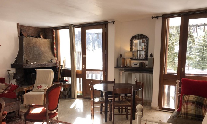Peone Apartment | CENTER VALBERG LARGE 3 ROOMS FACING THE SKI SLOPES