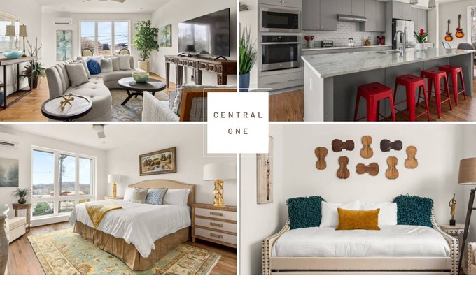 Hermitage Condo | Central - 6 Separate Bedroom Suites - 12 minutes to Downtown - Combined Listing of Two Side-by-Side