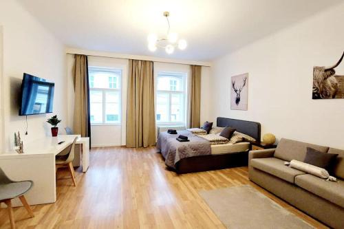 Weißgerber Apartment | Central & Spacious CheckInVienna Apartment
