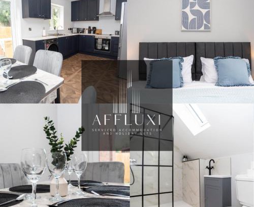Cannock House | Central Telford Home - Sleeps 8 - Private Parking