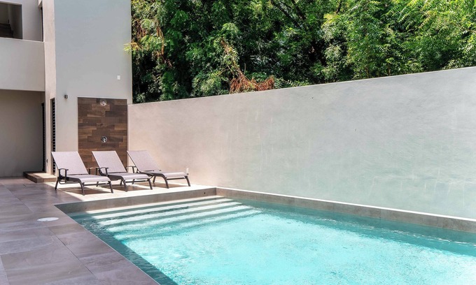 P Chahue Condo | Centrally located ground level with pool - walk to everything in Huatulco!
