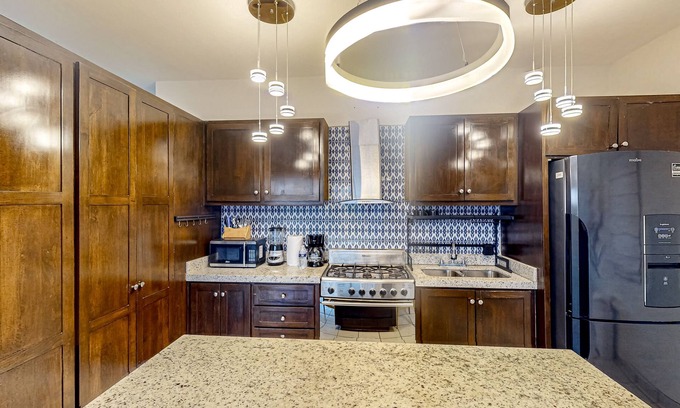 Ampliacion Juarez Apartment | Centrally located apartment with pool table, balcony, W/D, & on-site pool