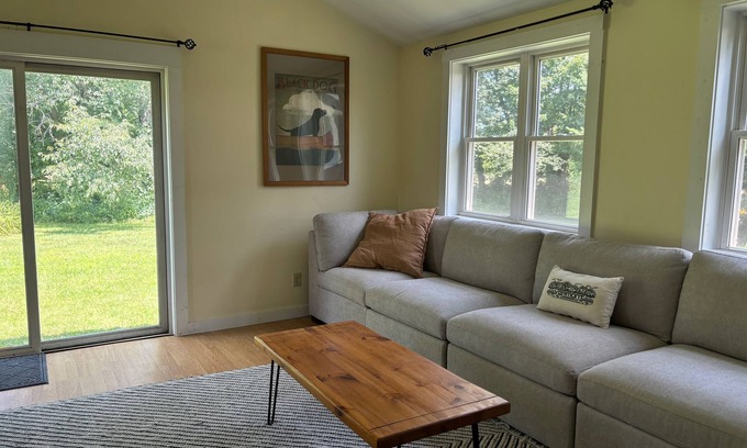 Waitsfield House | Centrally located home with mountain views. Pet-friendly. Great for families.