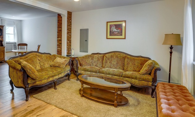 Lambertville House | Centrally Located New Jersey Home w/Private Yard