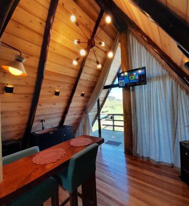 Bom Jardim da Serra Cabin | Chalé A-Frame da Fazenda
